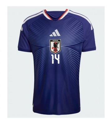 Japan Junya Ito #14 Hjemmebanetrøje VM 2026 Kortærmet